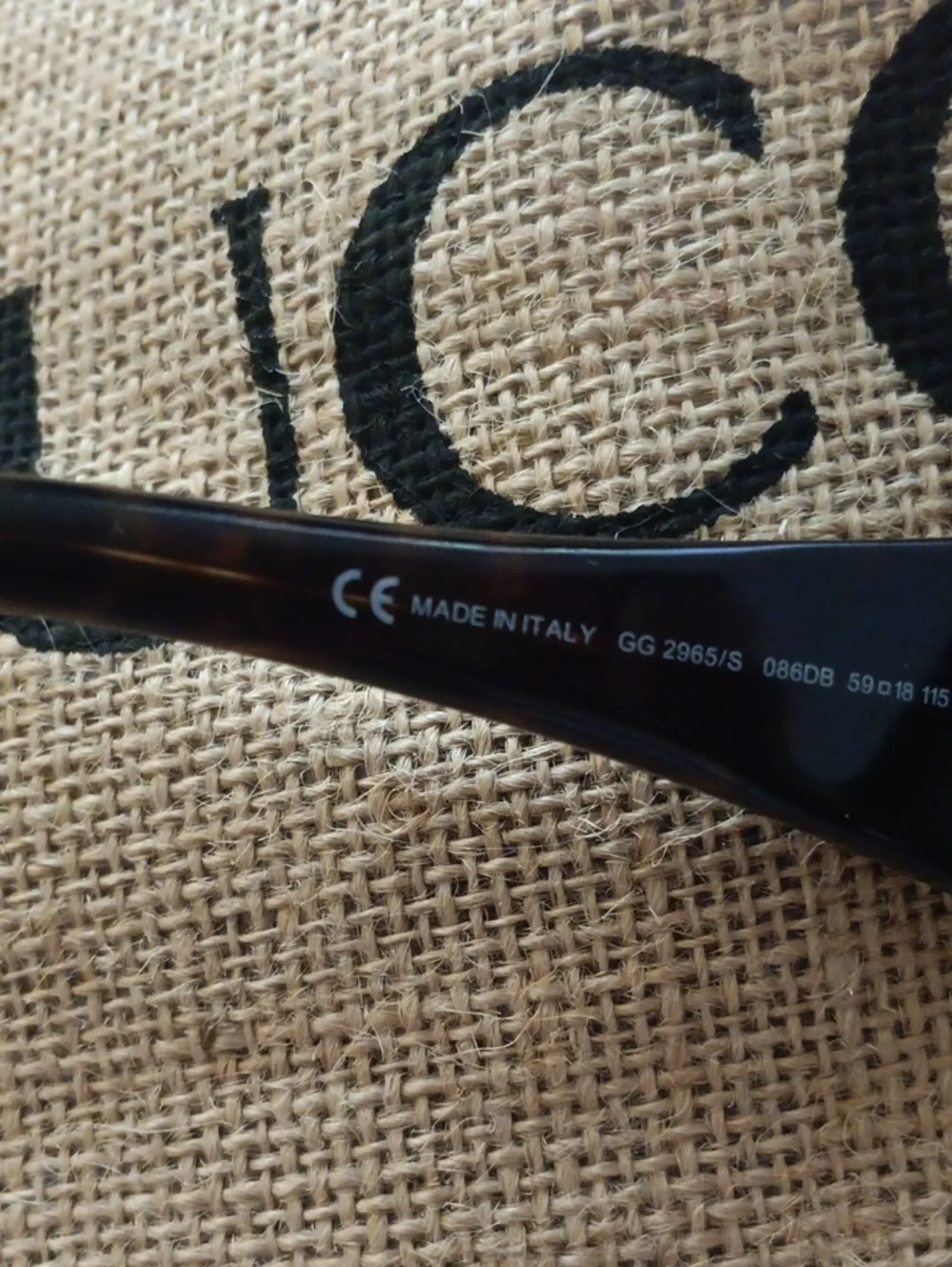GUCCI SUNGLASSES AUTHENTIC